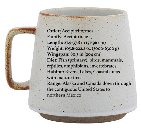 Bald Eagle Premium Stoneware Coffee Mug (Preorder)