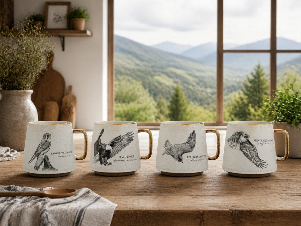 Bald Eagle Premium Stoneware Coffee Mug (Preorder)